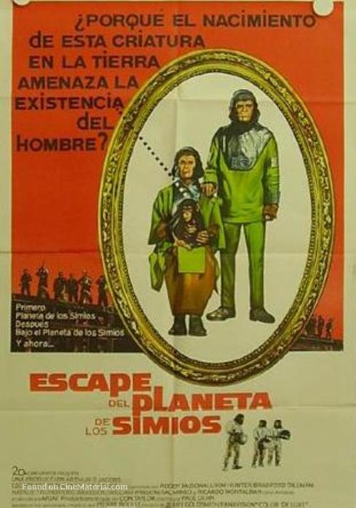 Escape from the Planet of the Apes - Argentinian Movie Poster