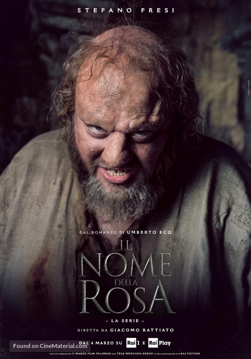 &quot;Der Name der Rose&quot; - Italian Movie Poster
