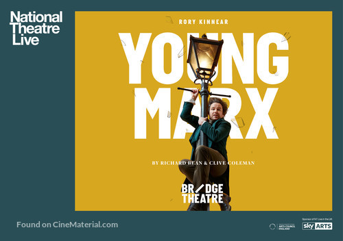 National Theatre Live: Young Marx - British Movie Poster