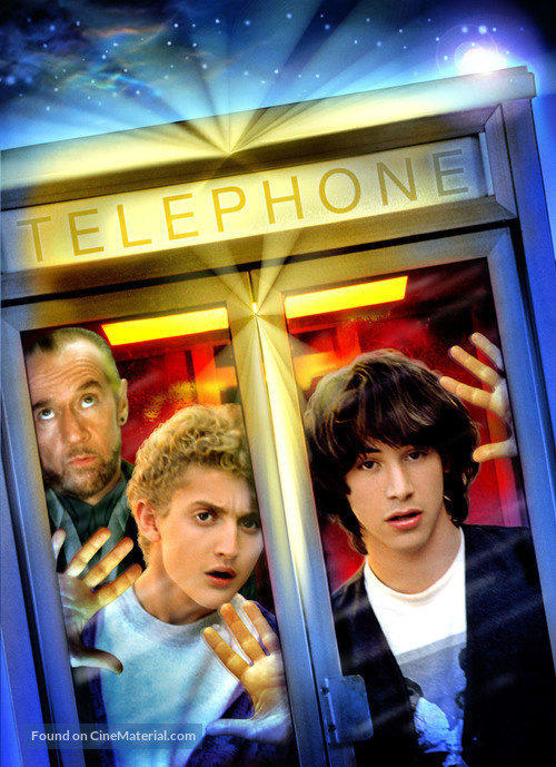 Bill &amp; Ted&#039;s Excellent Adventure - Key art