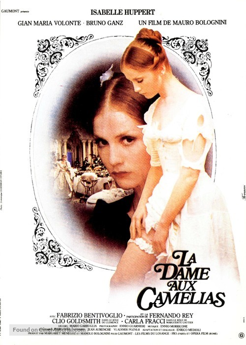 La storia vera della signora dalle camelie - French Movie Poster