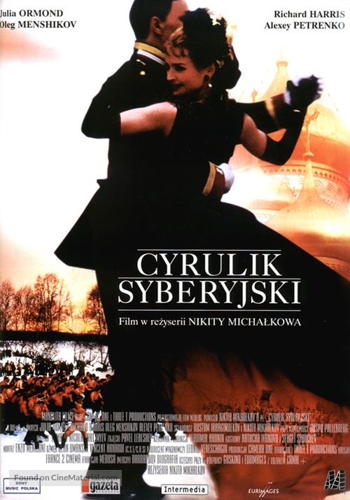 Sibirskiy tsiryulnik - Polish Movie Poster