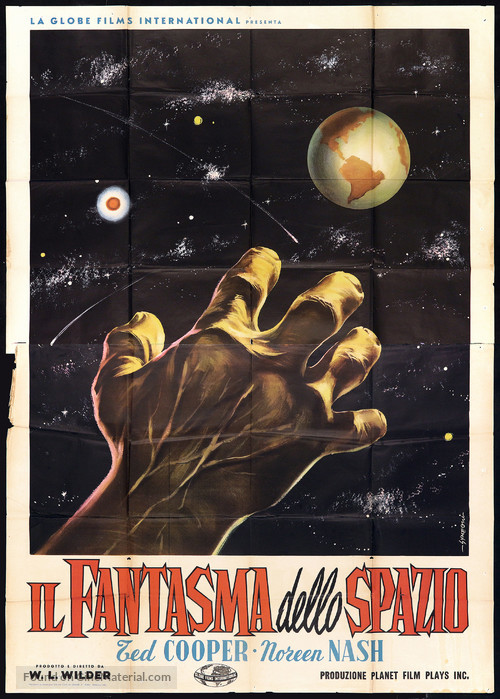 Phantom from Space - Italian Movie Poster