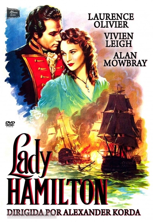 That Hamilton Woman - Spanish DVD movie cover