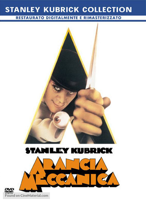 A Clockwork Orange - Italian DVD movie cover