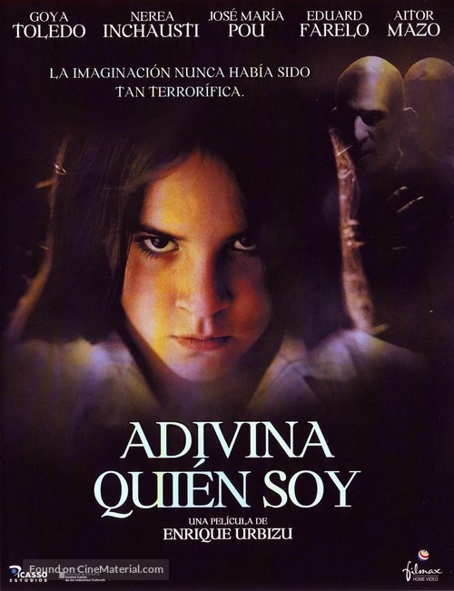 Pel&iacute;culas para no dormir: Adivina qui&eacute;n soy - Spanish DVD movie cover