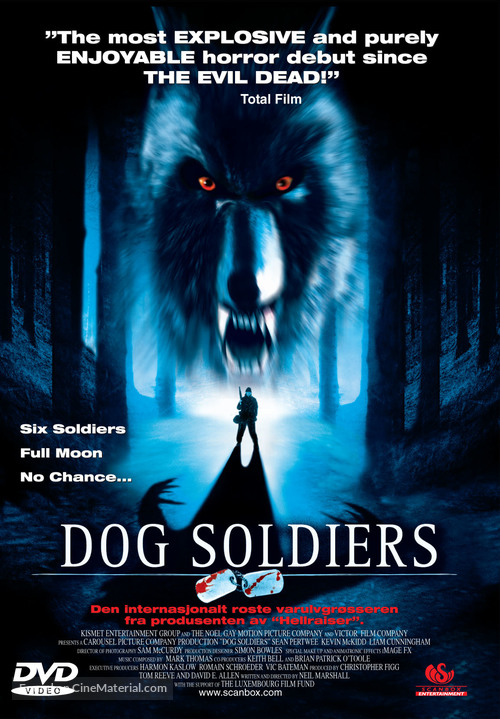 Dog Soldiers - Norwegian poster