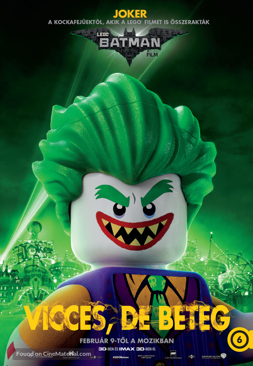 The Lego Batman Movie - Hungarian Movie Poster