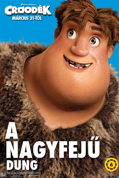 The Croods - Hungarian Movie Poster