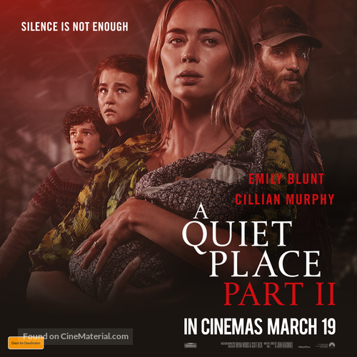 A Quiet Place: Part II - Australian Movie Poster