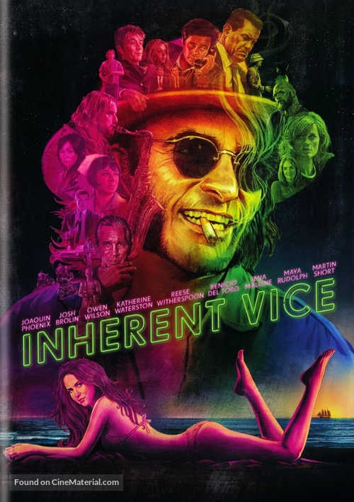 Inherent Vice - DVD movie cover
