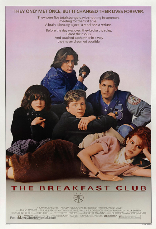 The Breakfast Club - Movie Poster