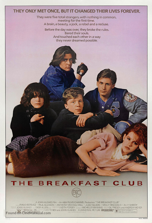 The Breakfast Club - Movie Poster