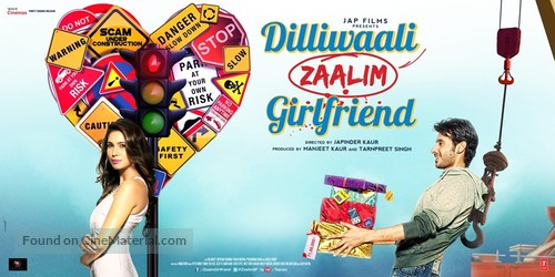 Dilliwaali Zaalim Girlfriend - Indian Movie Poster