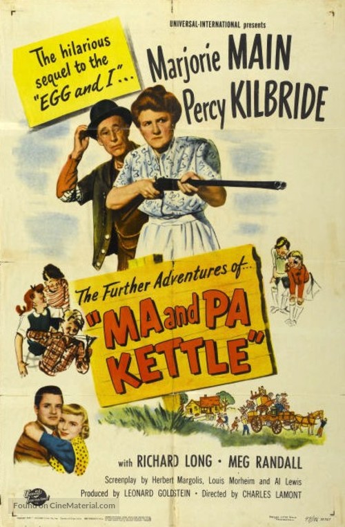 Ma and Pa Kettle - Movie Poster