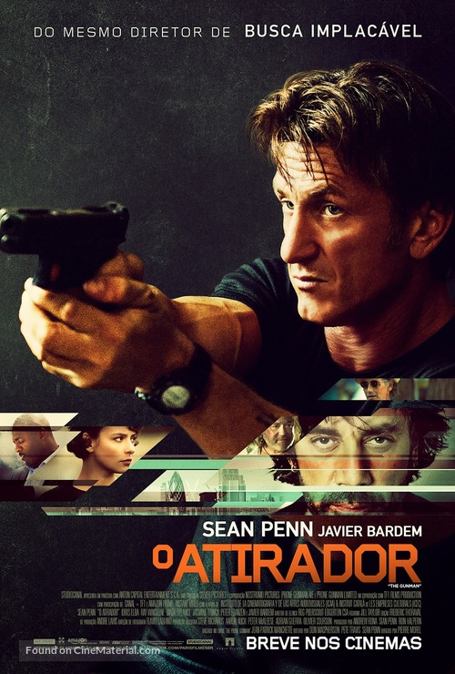 The Gunman - Brazilian Movie Poster