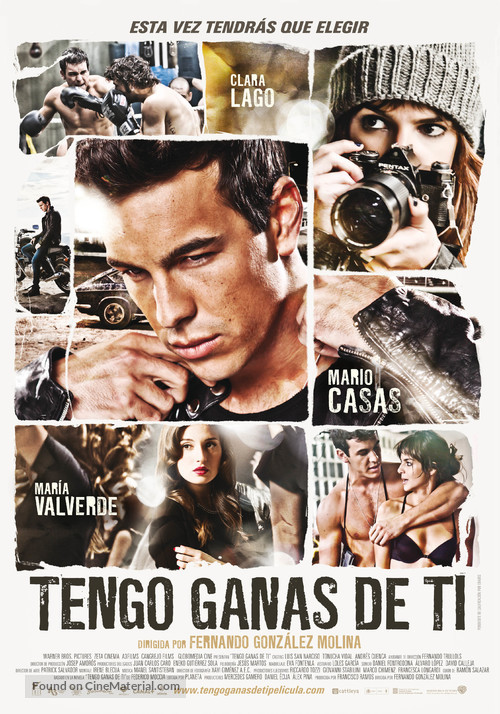 Tengo ganas de ti - Spanish Movie Poster