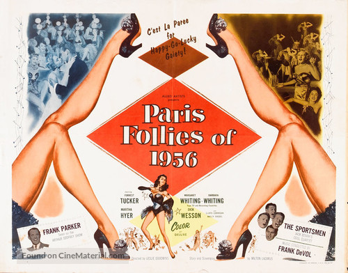 Paris Follies of 1956 - Movie Poster