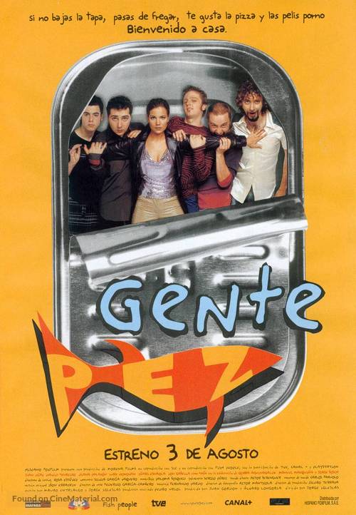 Gente pez - Spanish Movie Poster