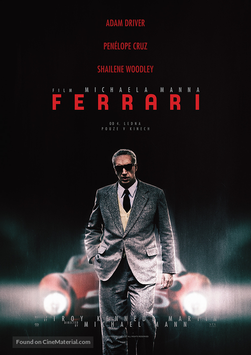 Ferrari - Czech Movie Poster