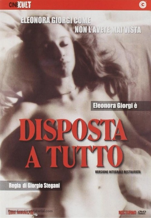 Disposta a tutto - Italian Movie Cover