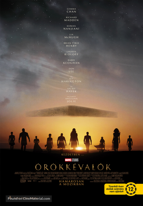 Eternals - Hungarian Movie Poster