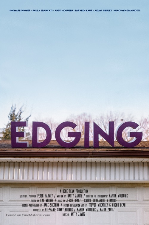 Edging - Canadian Movie Poster