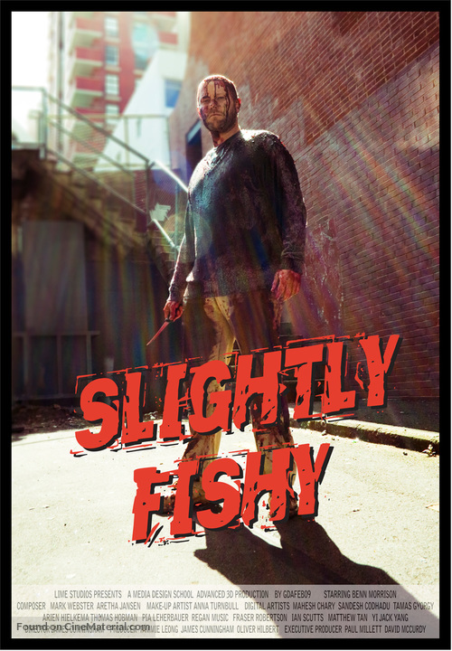 Slightly Fishy - New Zealand Movie Poster
