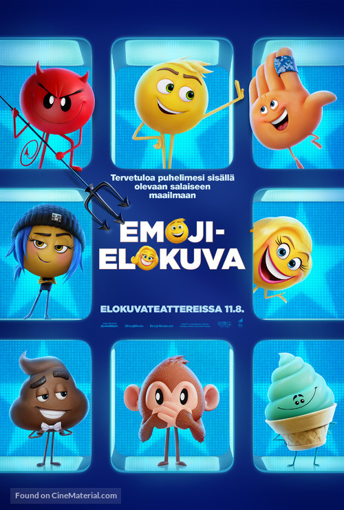 The Emoji Movie - Finnish Movie Poster