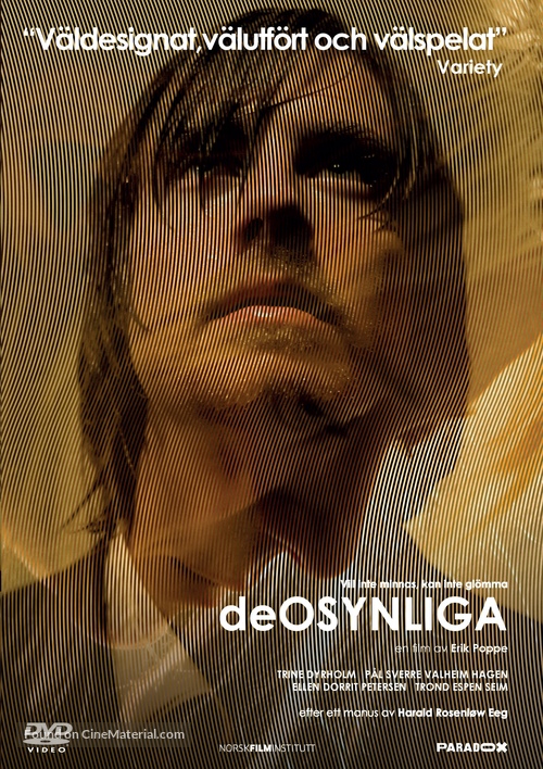 DeUsynlige - Swedish DVD movie cover