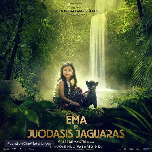 Le dernier jaguar - Lithuanian Movie Poster
