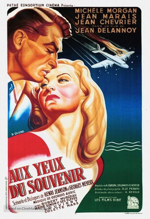 Aux yeux du souvenir - French Movie Poster