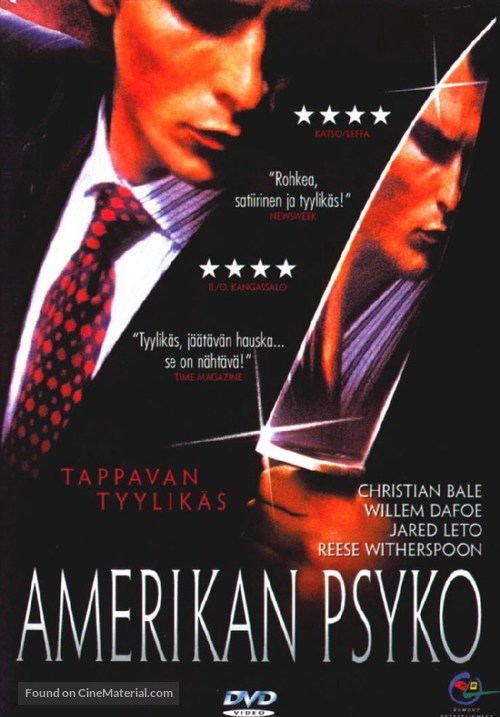 American Psycho - Finnish DVD movie cover
