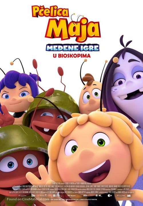 Maya the Bee: The Honey Games - Serbian Movie Poster