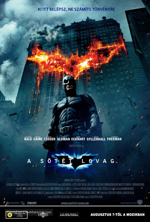 The Dark Knight - Hungarian Movie Poster