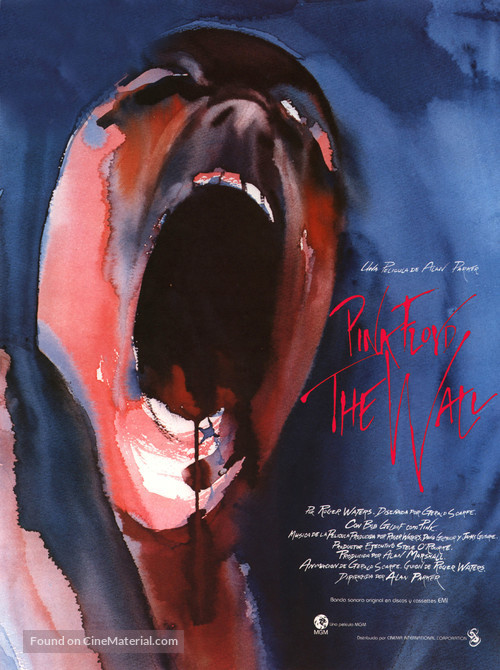 Pink Floyd The Wall - Spanish Movie Poster