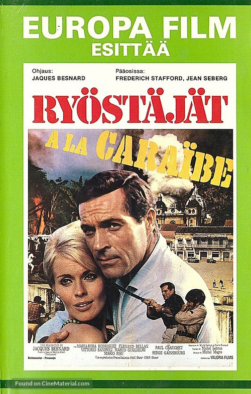 Estouffade &agrave; la Cara&iuml;be - Finnish VHS movie cover