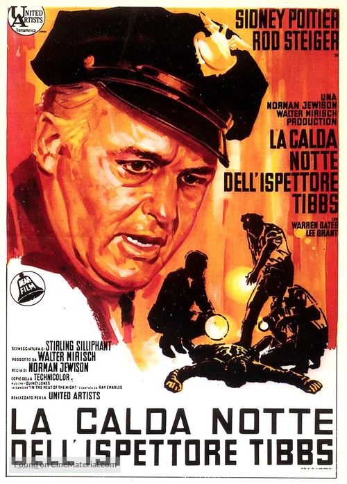 In the Heat of the Night - Italian Movie Poster