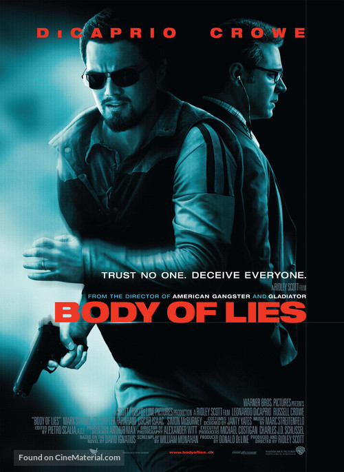 Body of Lies - Danish Movie Poster