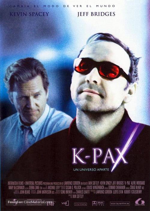 K-PAX - Spanish Movie Poster