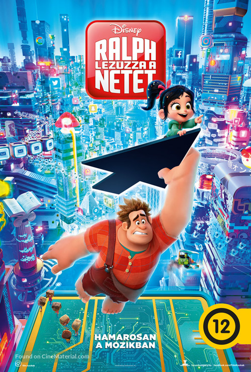Ralph Breaks the Internet - Hungarian Movie Poster