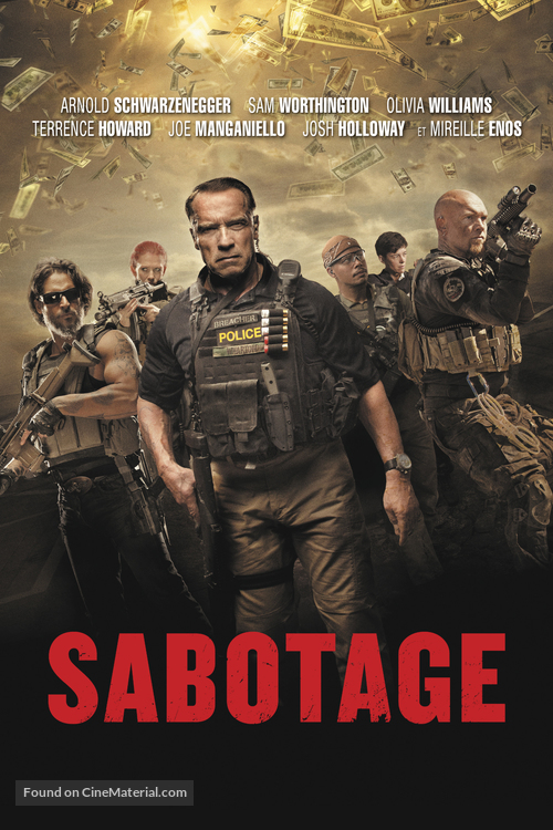 Sabotage - French Movie Poster