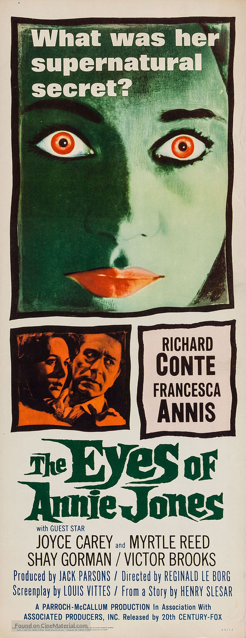 The Eyes of Annie Jones - Movie Poster