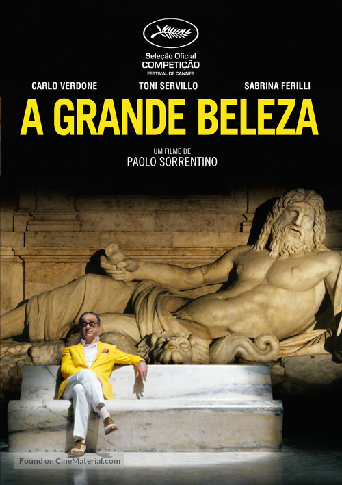 La grande bellezza - Brazilian DVD movie cover