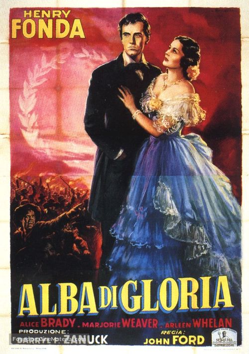 Young Mr. Lincoln - Italian Movie Poster