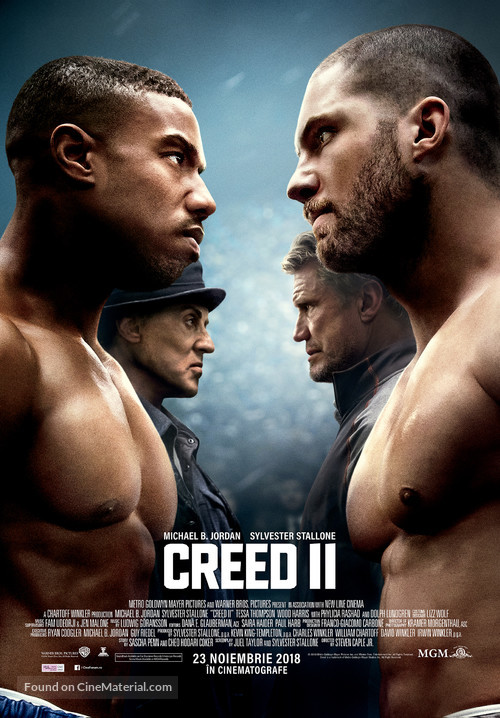 Creed II - Romanian Movie Poster