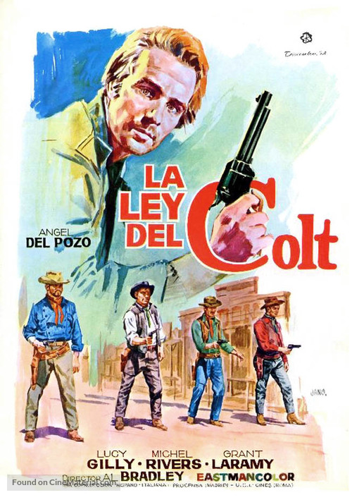 La Colt &egrave; la mia legge - Spanish Movie Poster