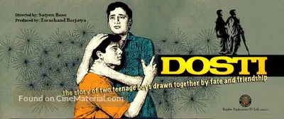Dosti Old Hindi Movie Mp3 Songs Free Download Dosti Movie Poster