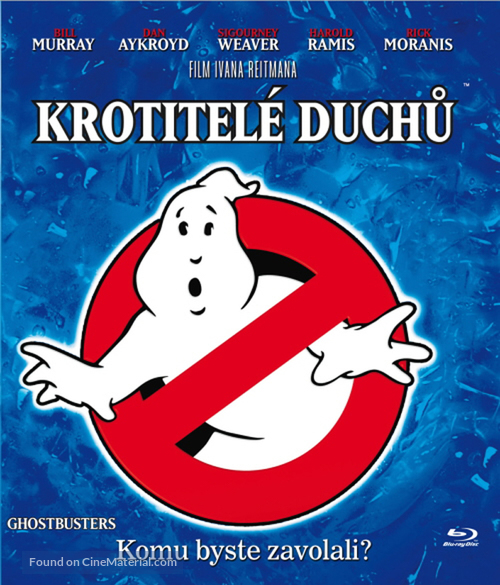 Ghostbusters - Czech Blu-Ray movie cover
