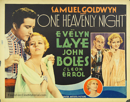 One Heavenly Night - Movie Poster